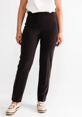 Joseph Ribkoff Straight Leg Trousers, Brown