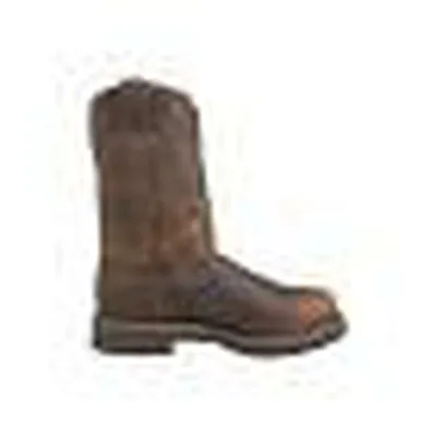 Justin Original Workboots Men's 11 Pull-On Work Boots in Rugged Gaucho 4444