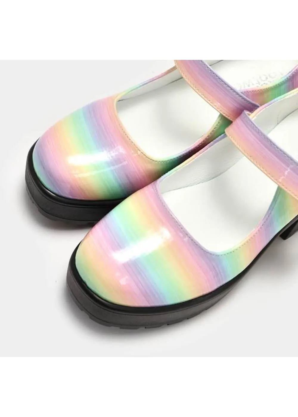 Koi Footwear Multi Rainbow Candy Dreams Pumps 60's