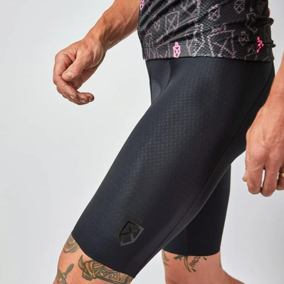 Dark Knight Bib Shorts for Men by KoS