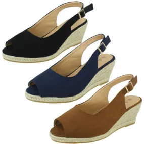 Savannah Wide Fit Wedges F2R295