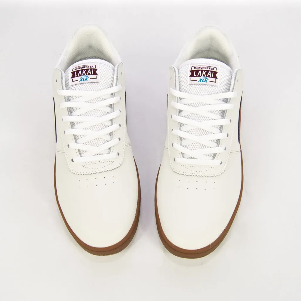 Lakai - Manchester XLK Shoes - White / Burgundy / Gum