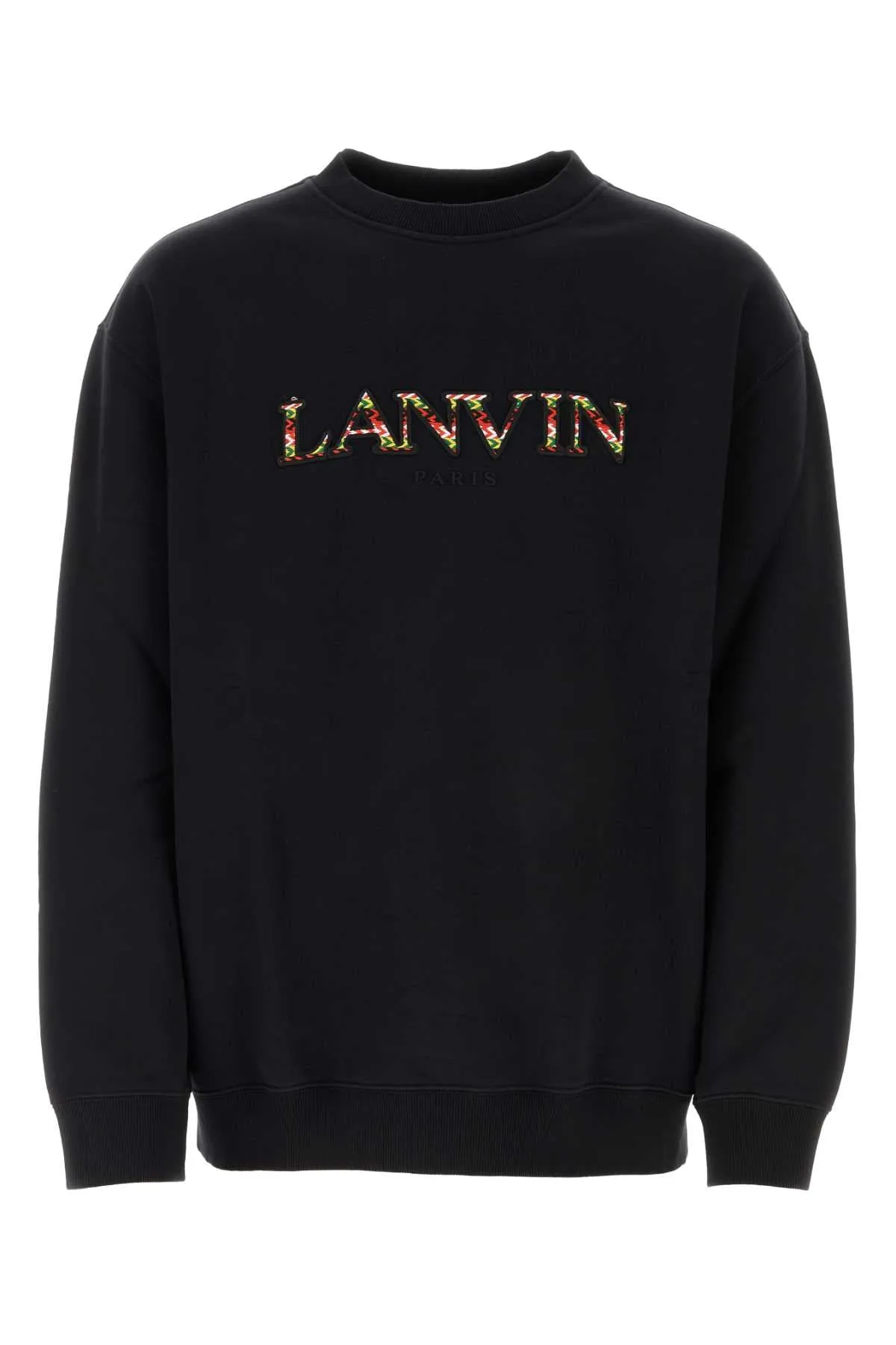 Lanvin Black Cotton Sweatshirt