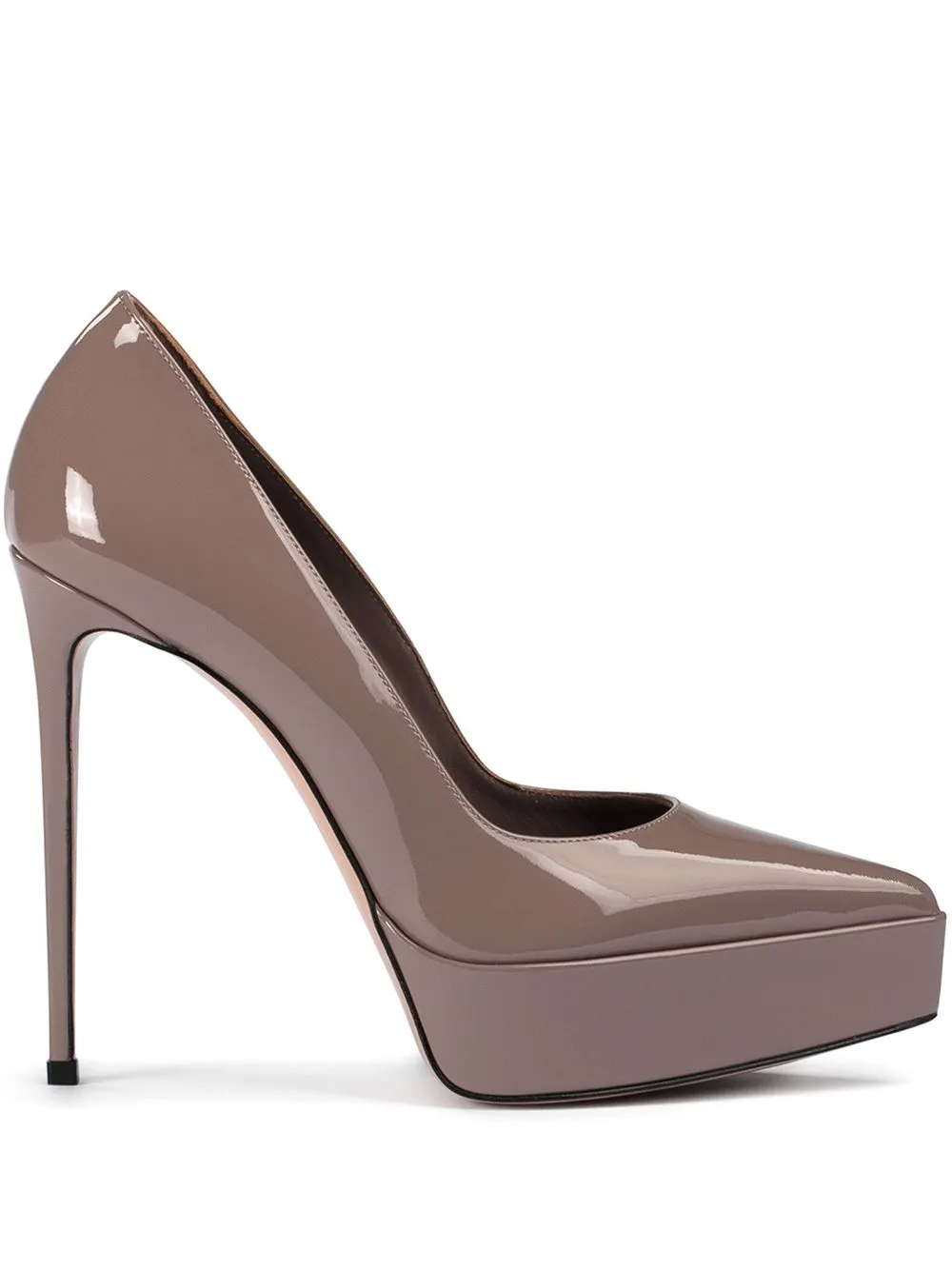 Le Silla 140mm Uma pumps - Neutrals