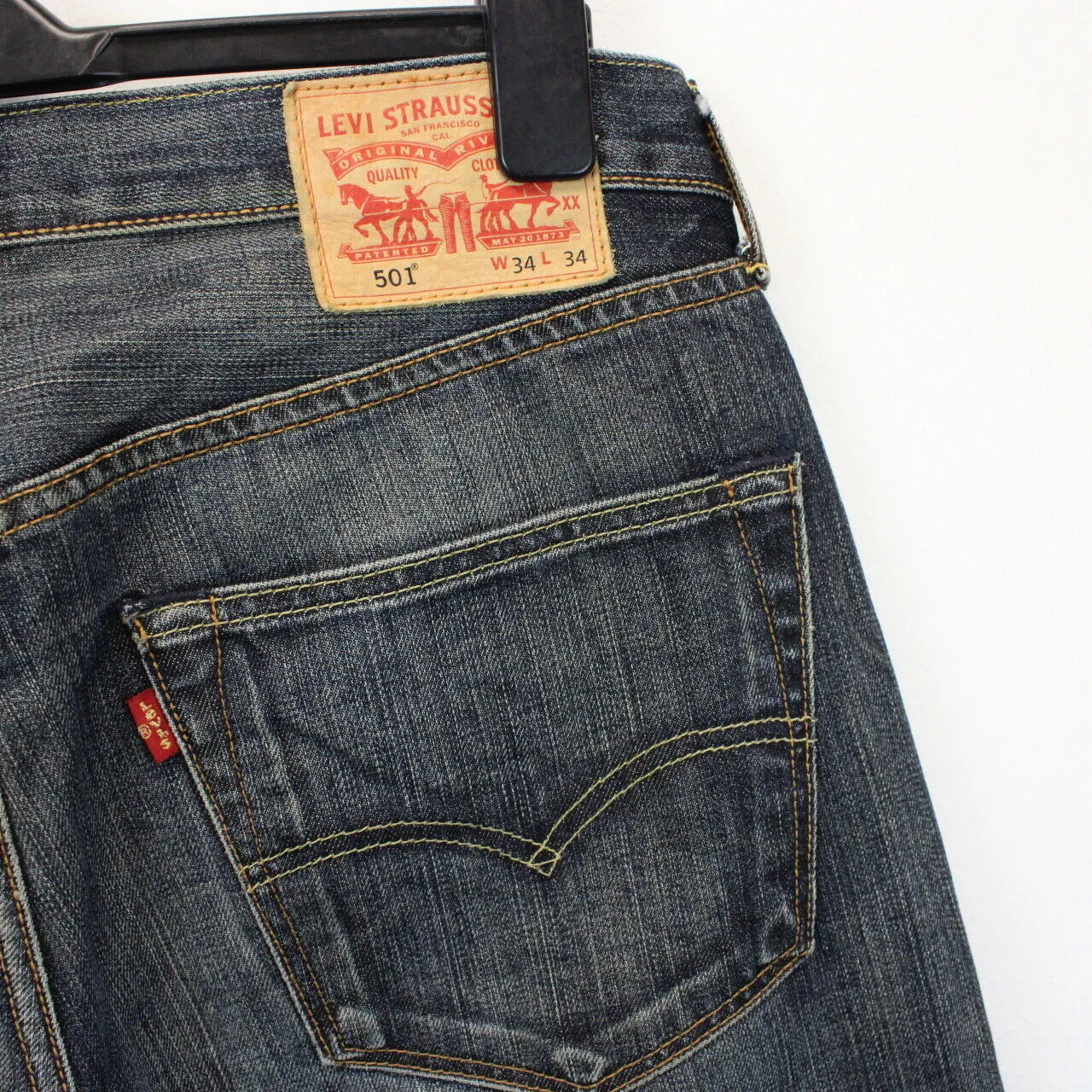 LEVIS 501 Jeans Dark Blue | W34 L34