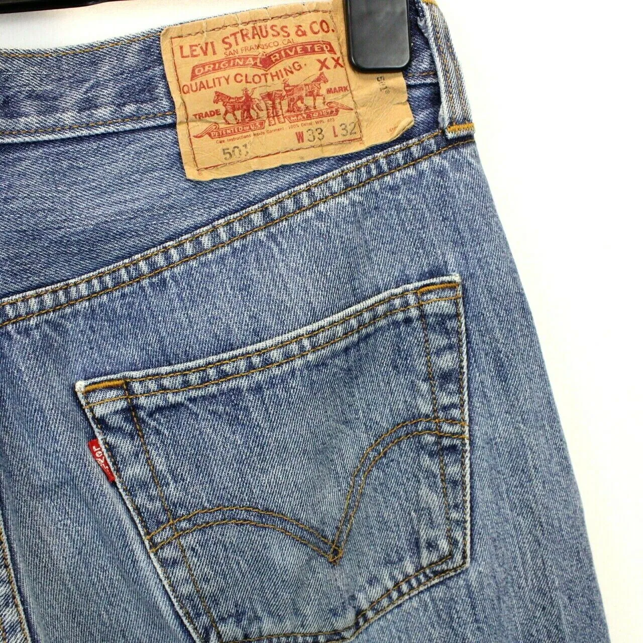 LEVIS 501 Jeans Light Blue | W33 L30