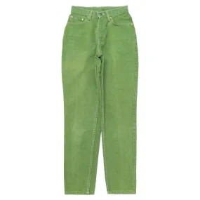 Levi's 512 Green Jeans