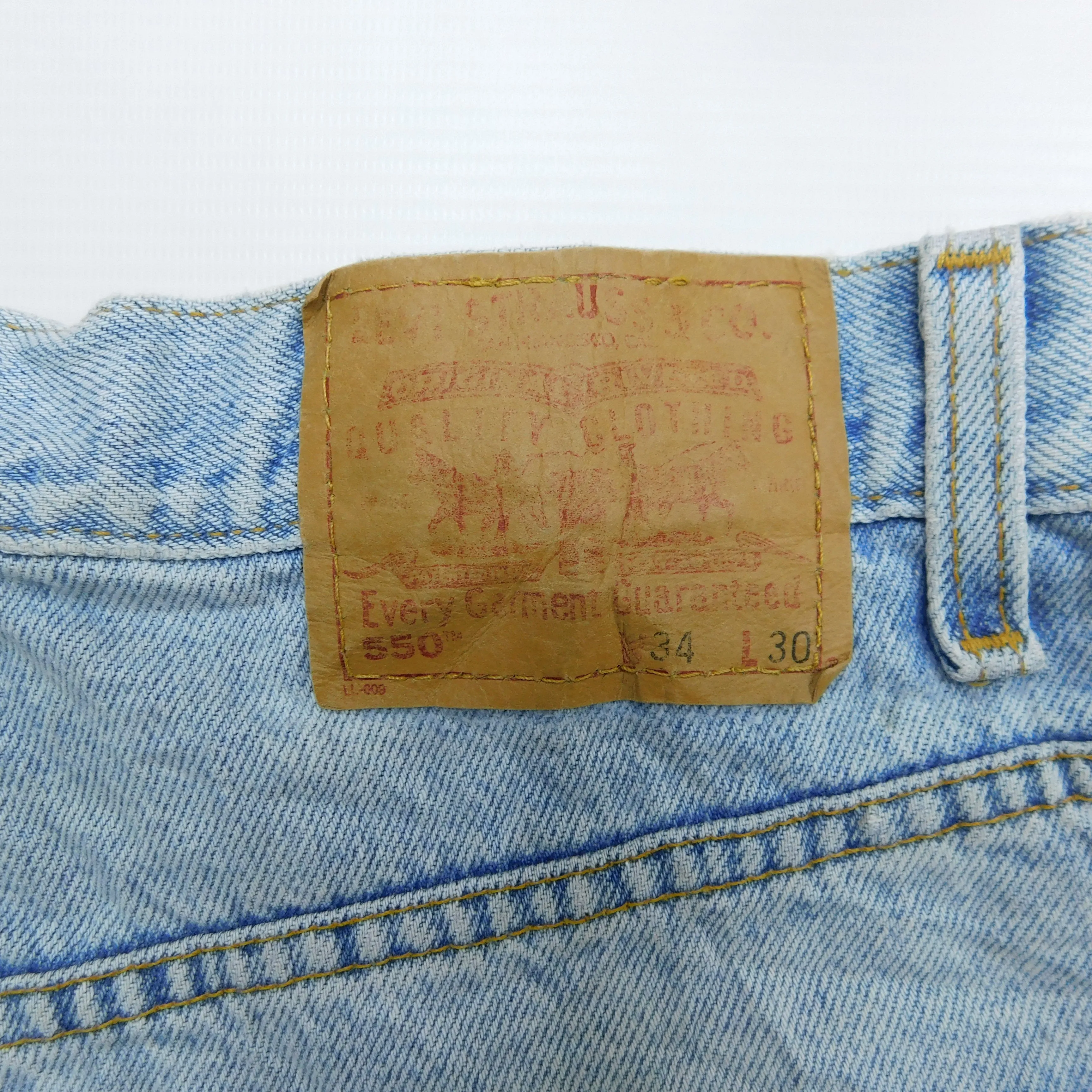 Levi's 550 Blue Jeans