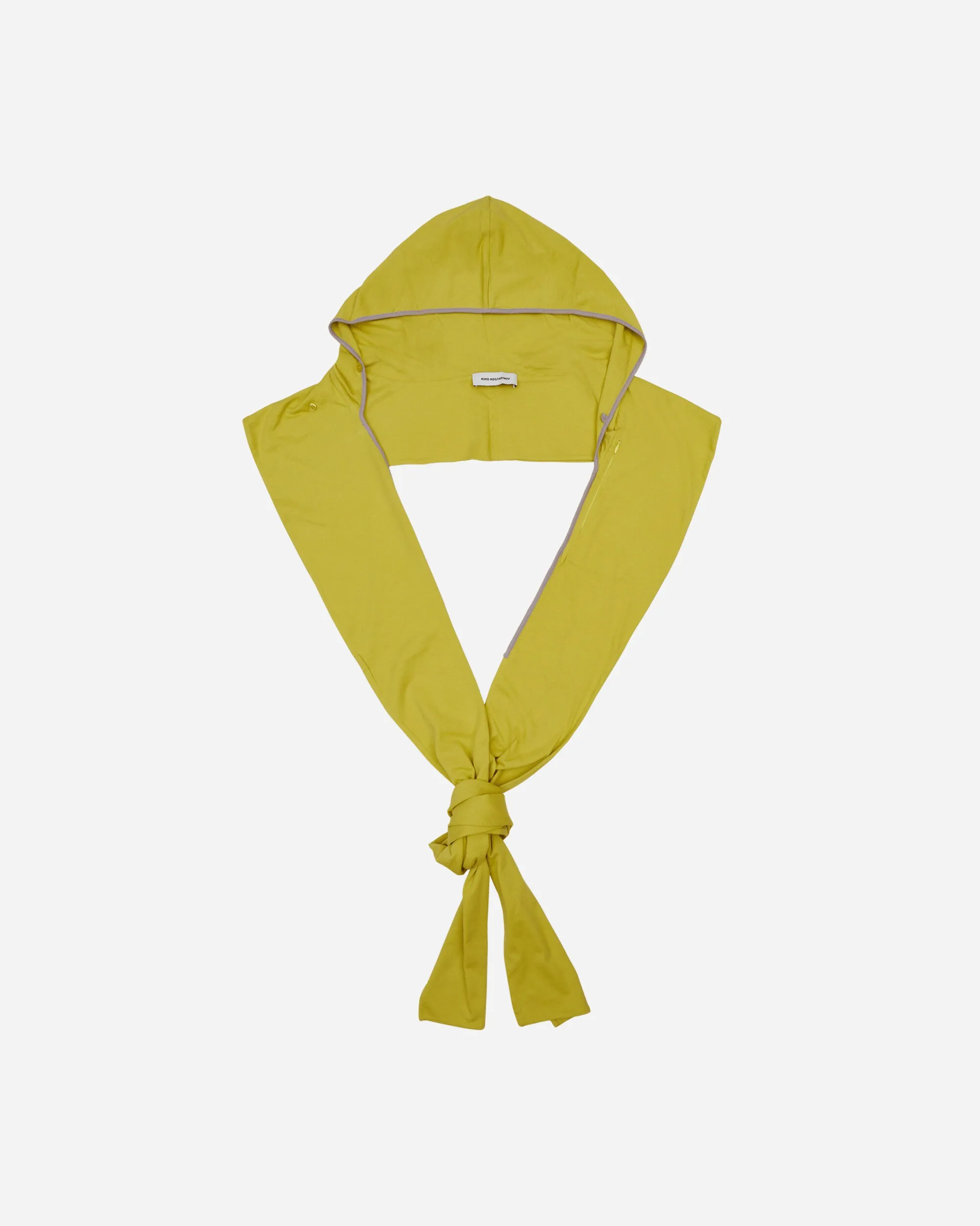 Lime Ohne Hood Scarf