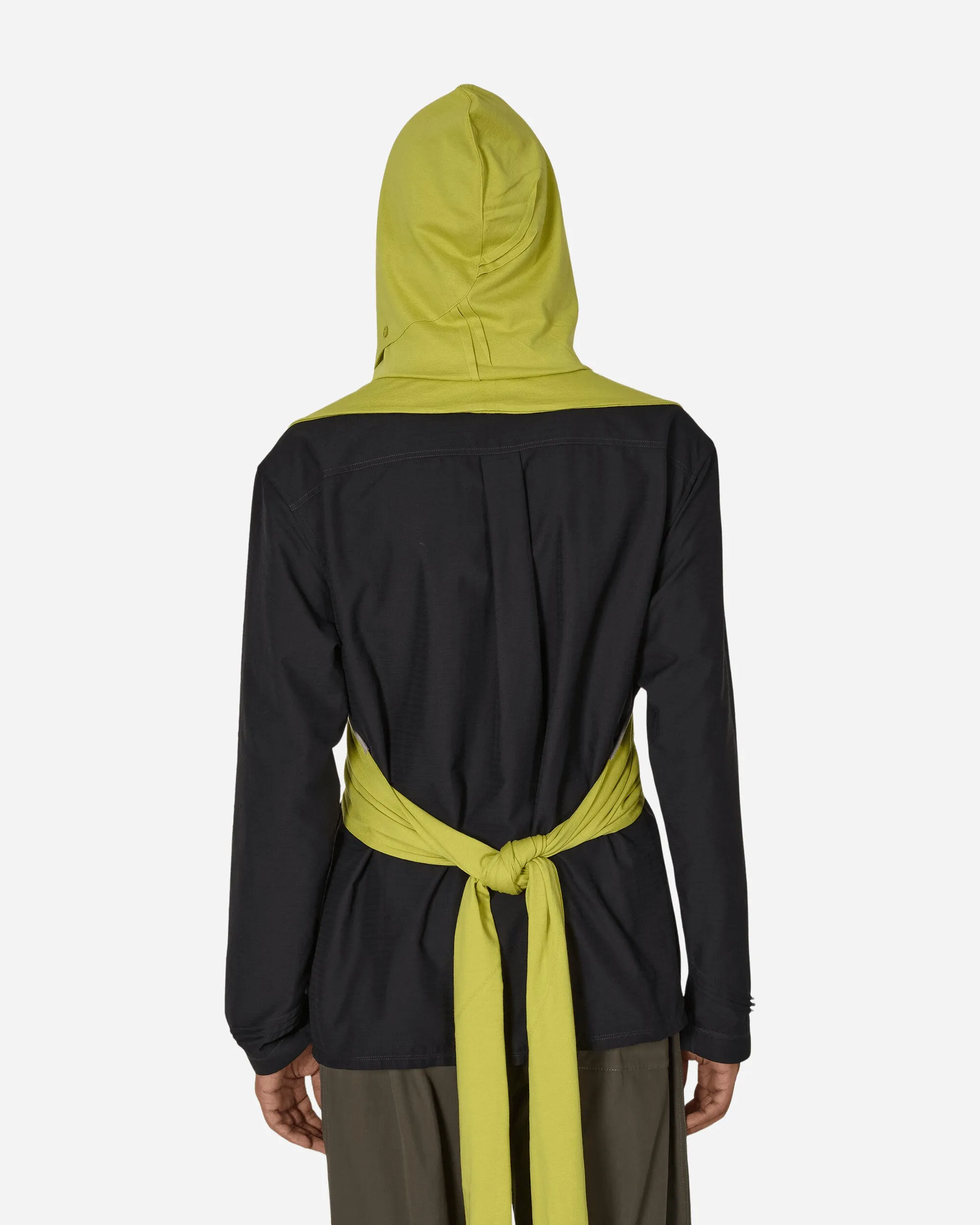 Lime Ohne Hood Scarf