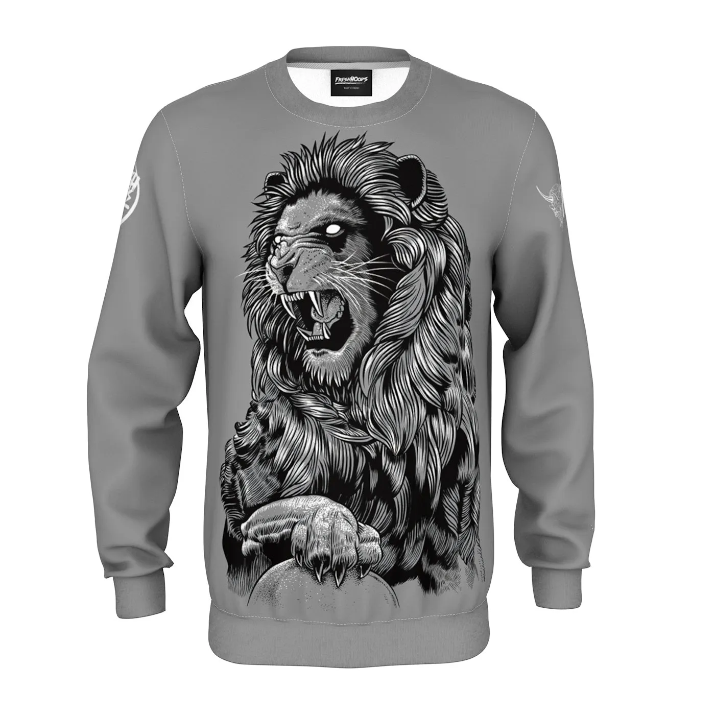 Lion Statue Sweatshirt