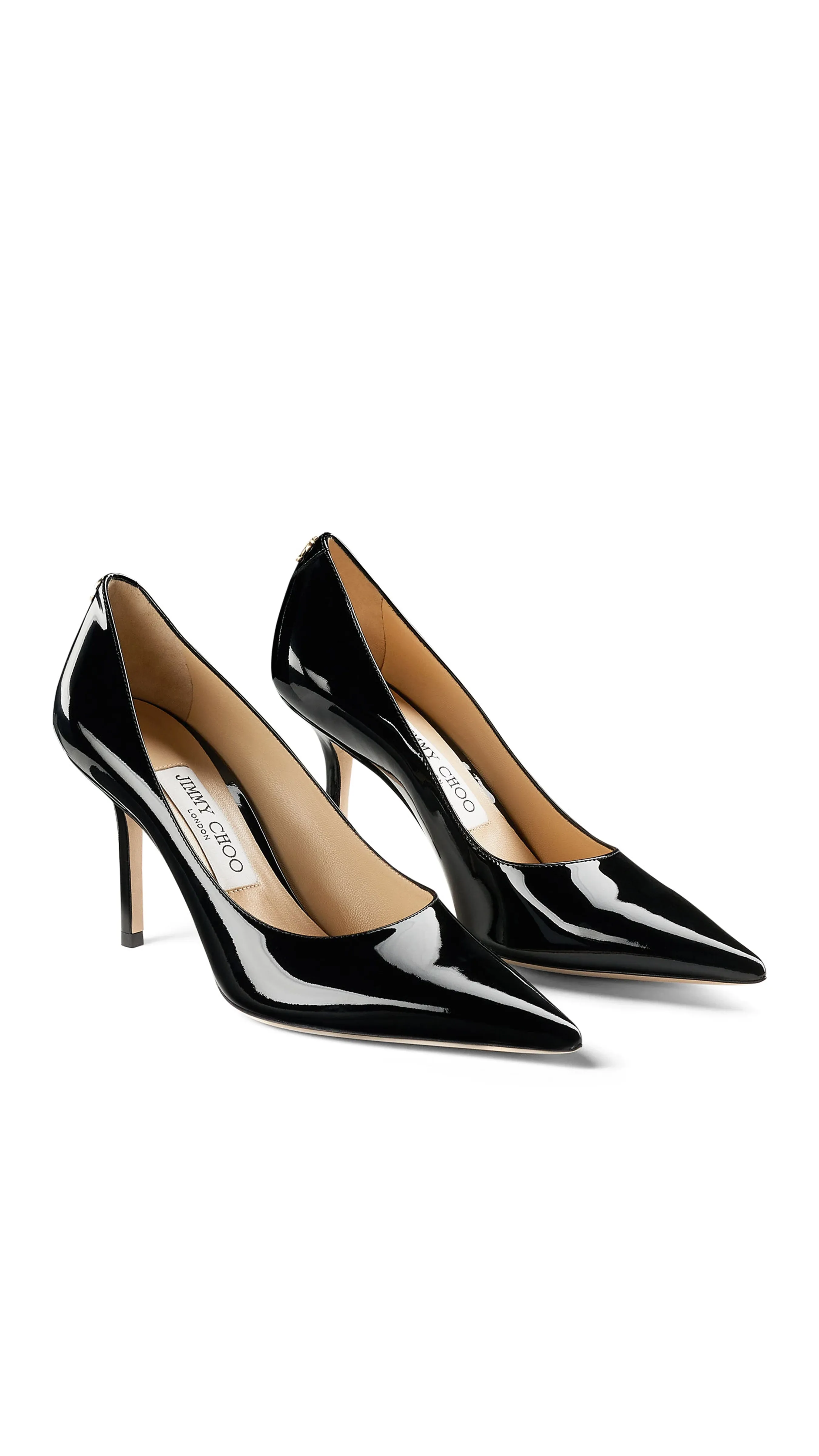 Black Patent Leather Love 85 Pumps