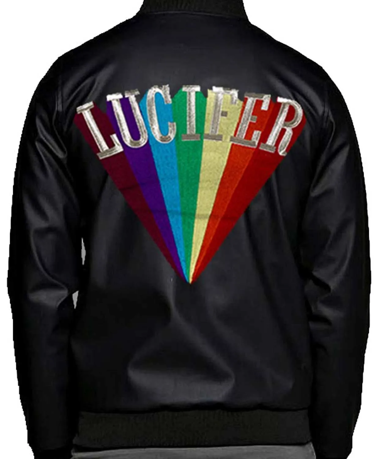 Lucifer Rising Rainbow Bomber Men's Jacket - Abbraci