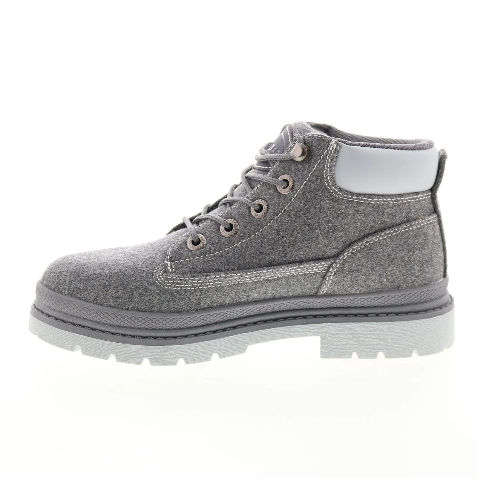 Lugz Drifter Peacoat Women's Gray Suede Lace Up Chukka Boots