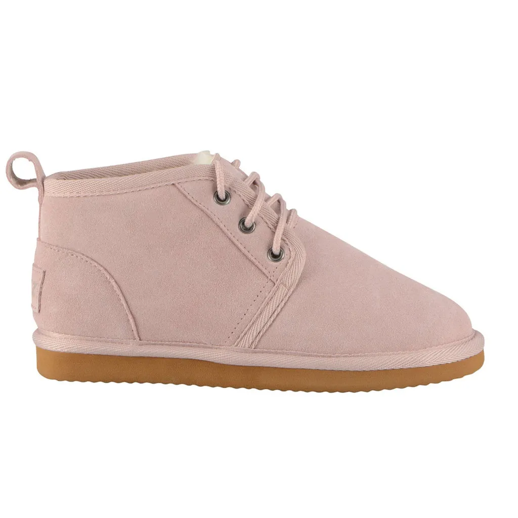 Lugz Women's Pink Suede Chukka Slippers - Sequoia WSEQUOS-685