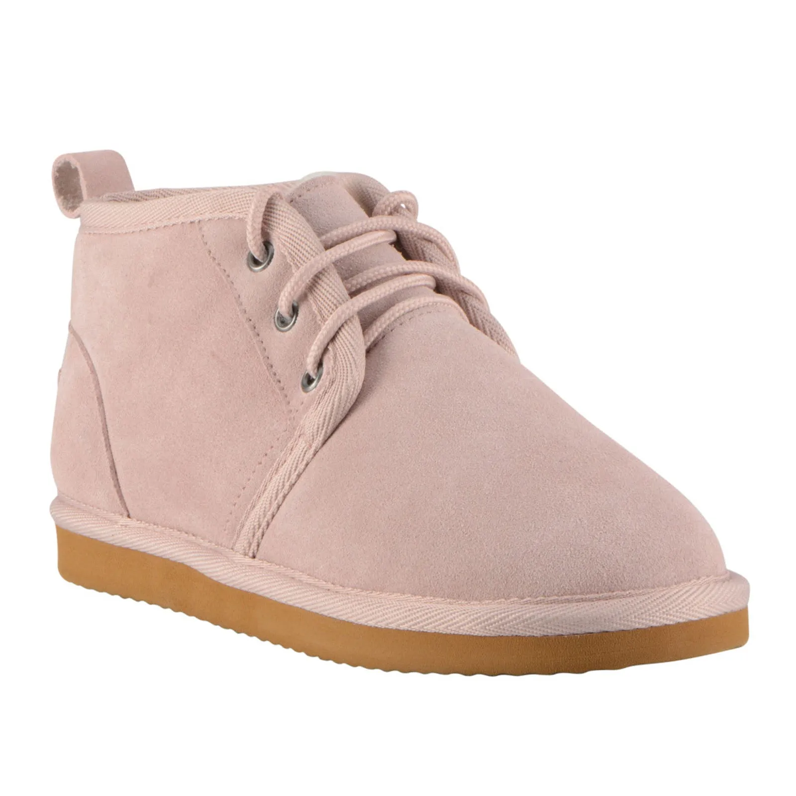 Lugz Women's Pink Suede Chukka Slippers - Sequoia WSEQUOS-685