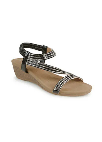 Low Wedges with Exclusive Trim in Kaleidoscope