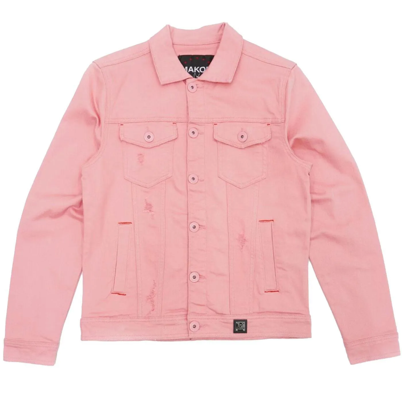 M1026 Core Denim Jacket (Salmon)