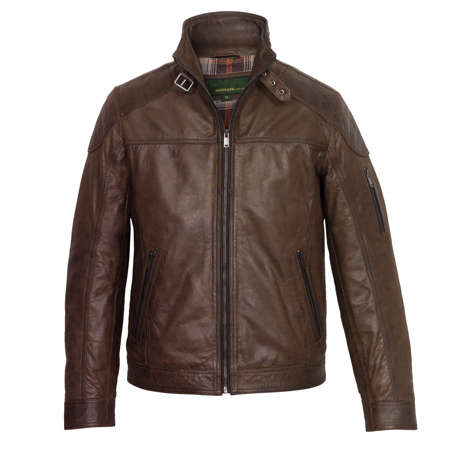 Mac: Men's Brown Leather Jacket