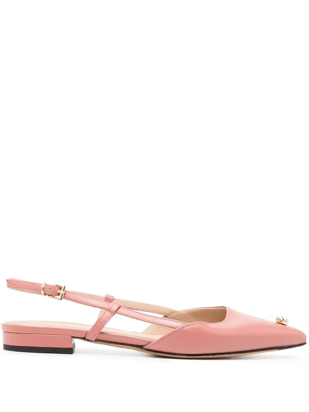 Madison.Maison Julia slingback leather pumps - Pink