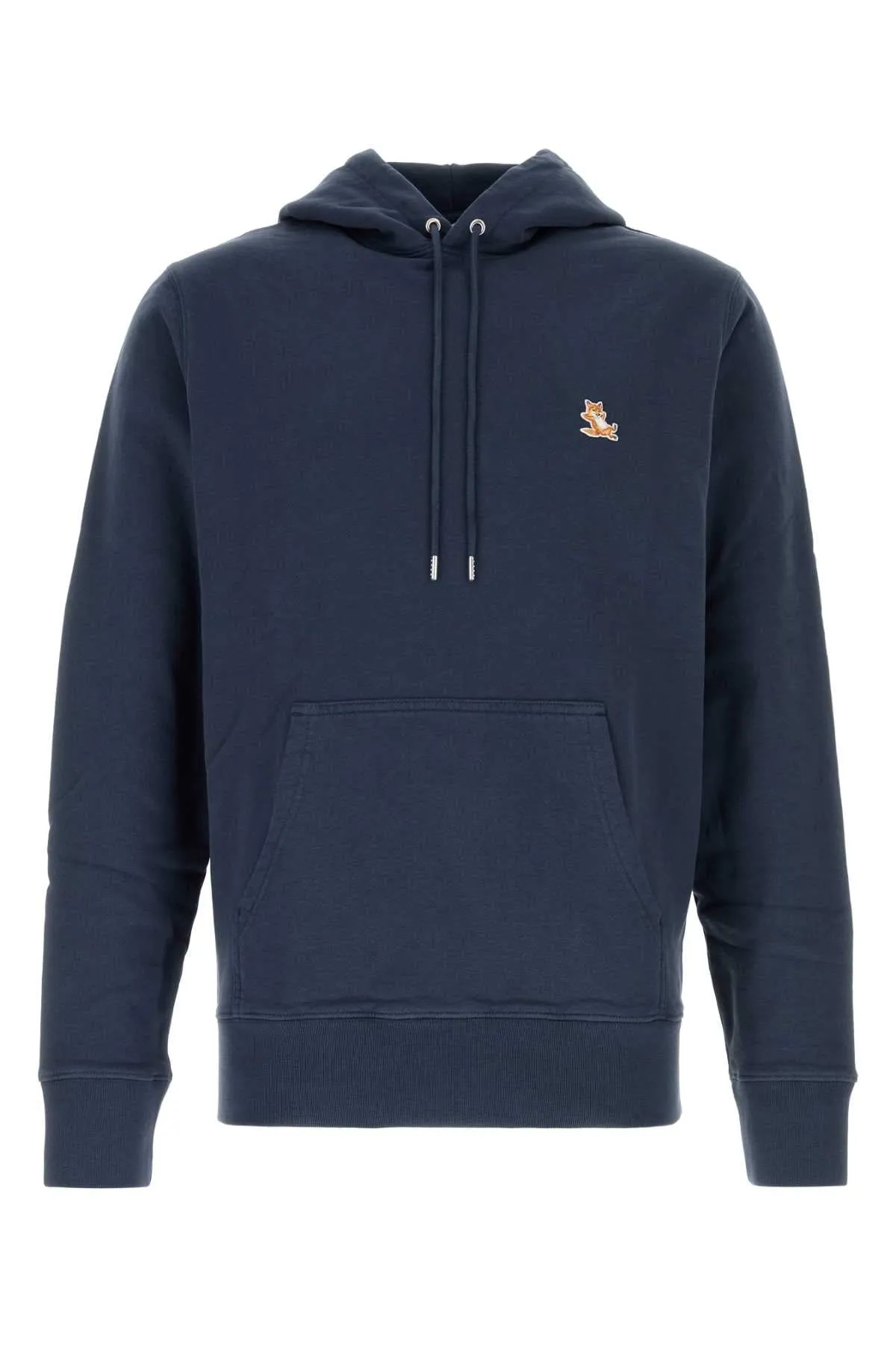 Maison Kitsune Navy Blue Cotton Sweatshirt