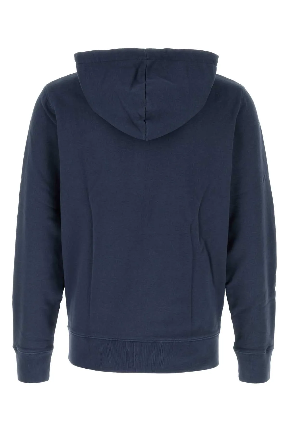 Maison Kitsune Navy Blue Cotton Sweatshirt