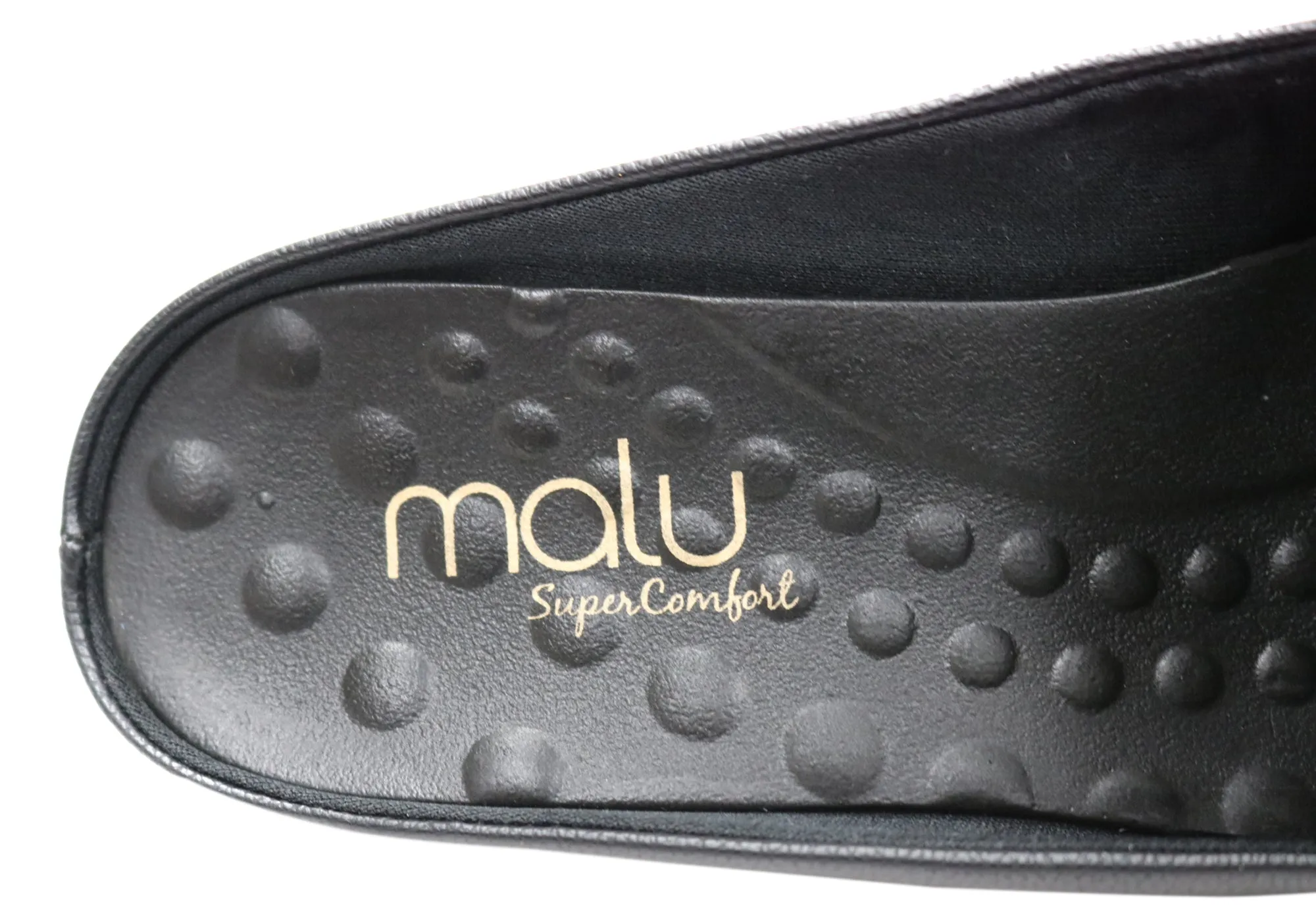 Malu Supercomfort Nettar Womens Open Back Shoes Mules Made In Brazil