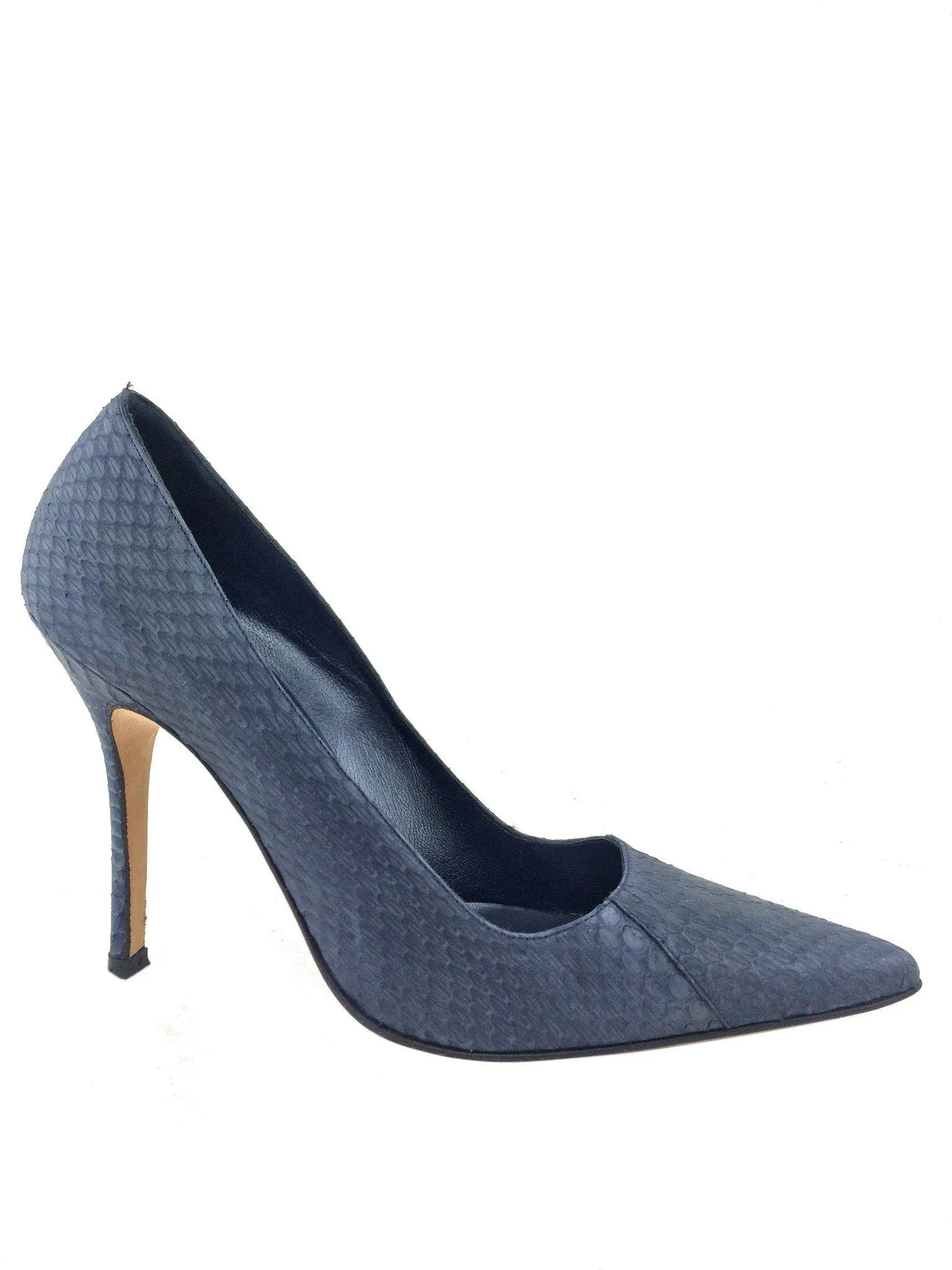 BB Python High Heel Pumps in Size 7.5