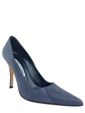 BB Python High Heel Pumps in Size 7.5