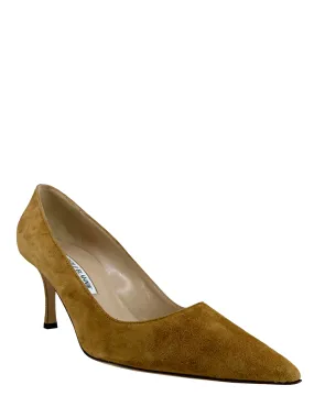 Manolo Blahnik Suede Pumps Size 7.5