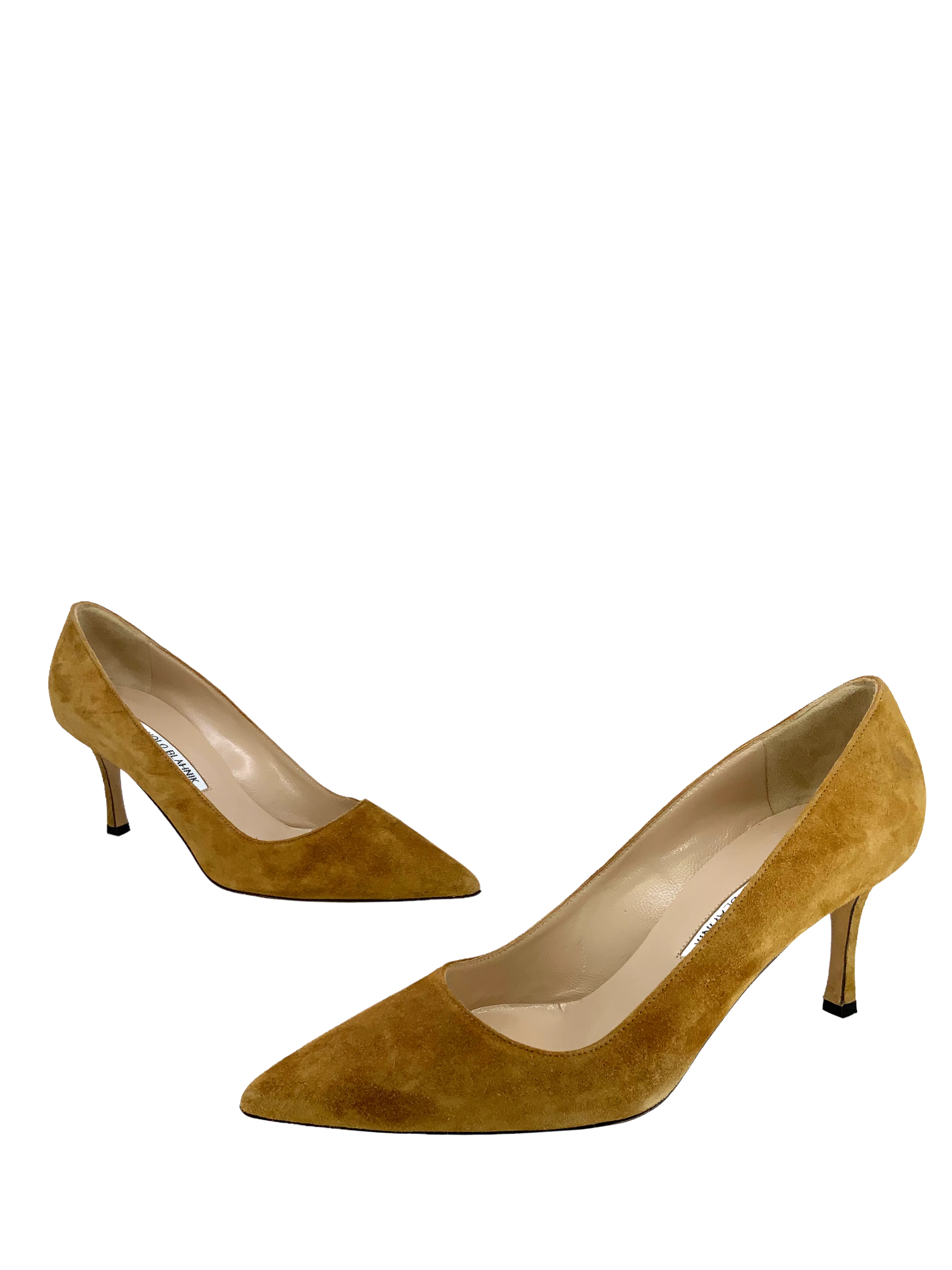 Manolo Blahnik Suede Pumps Size 7.5