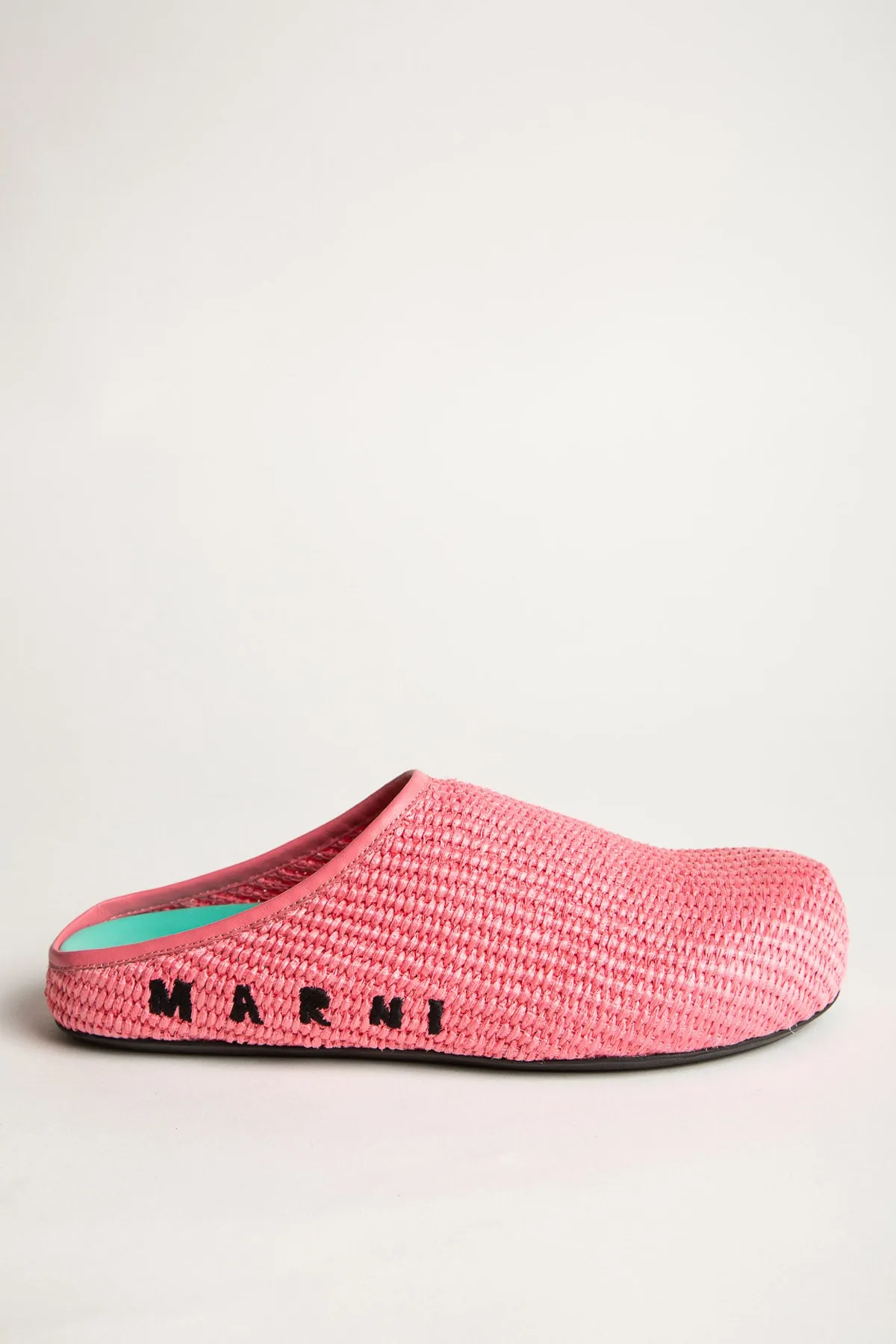 MARNI | LOGO MULES IN FUCHSIA