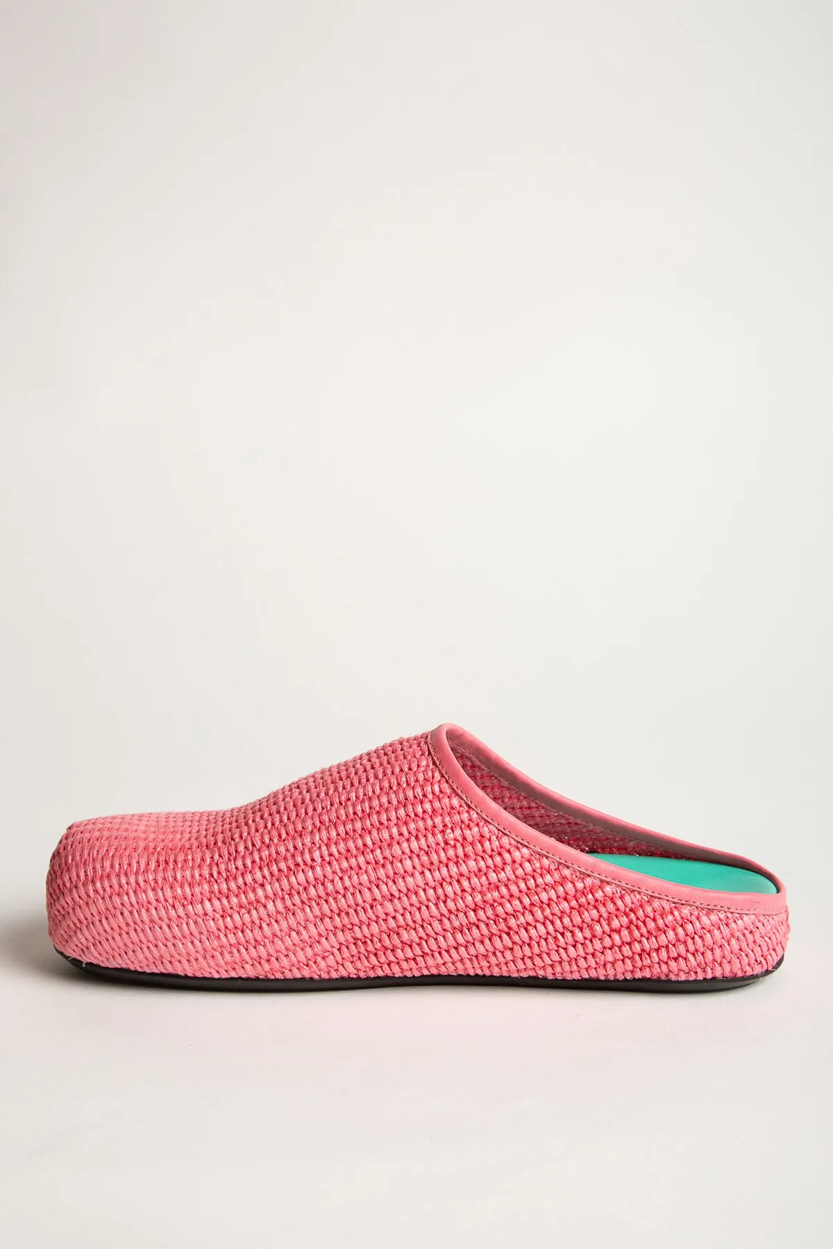 MARNI | LOGO MULES IN FUCHSIA