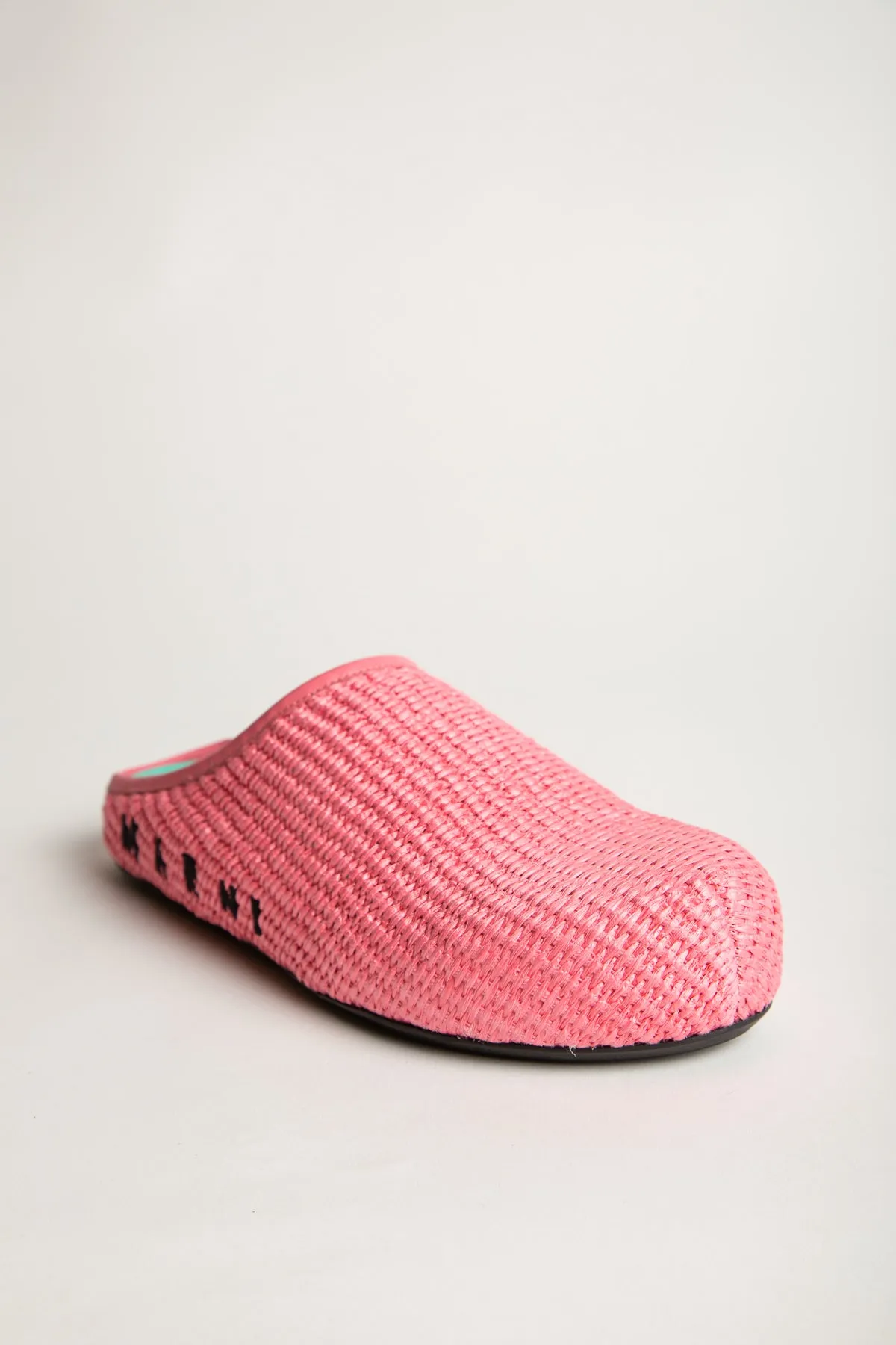 MARNI | LOGO MULES IN FUCHSIA