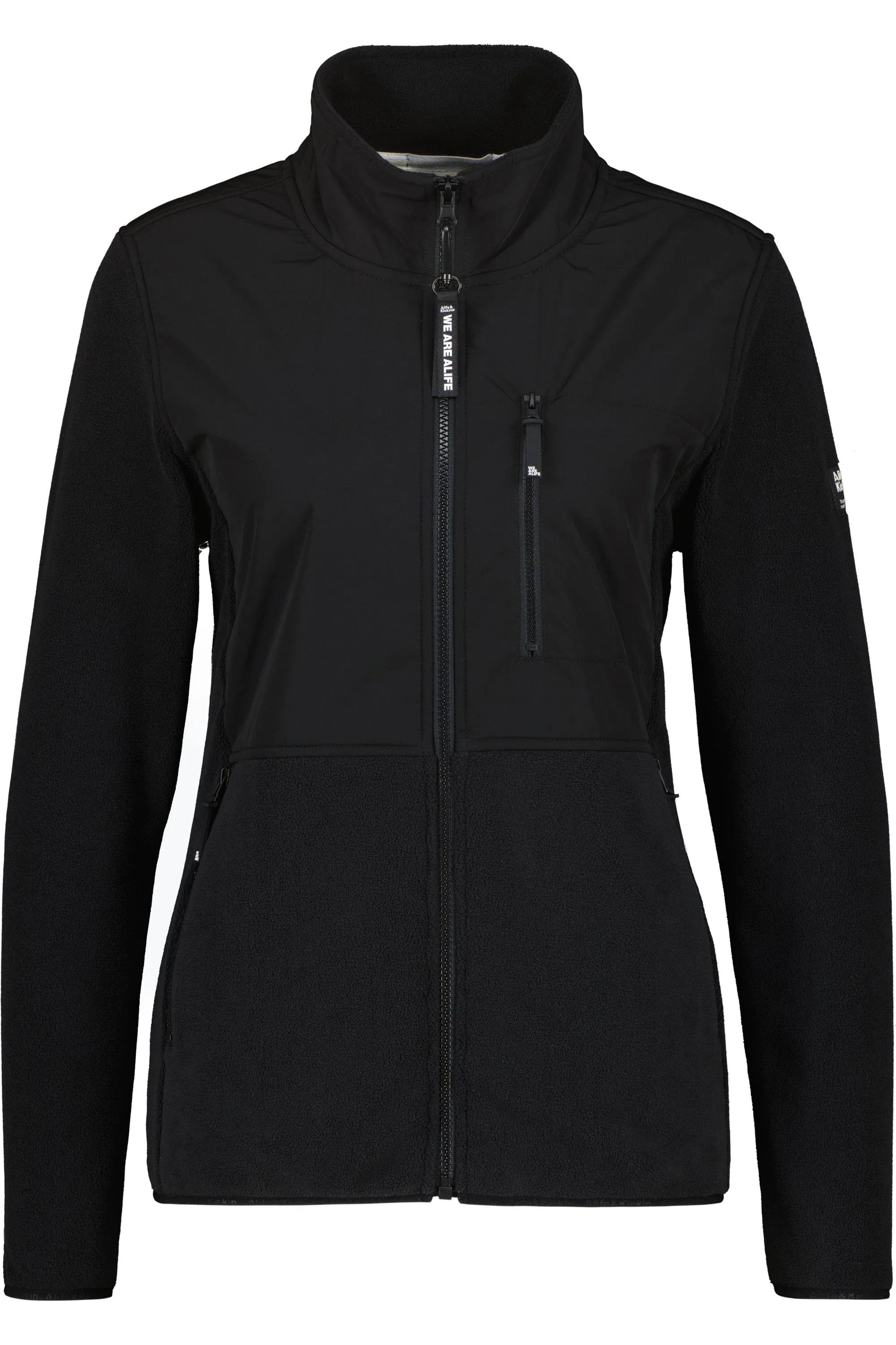 MaryelleAK F Fleece Sweat Jacket Schwarz