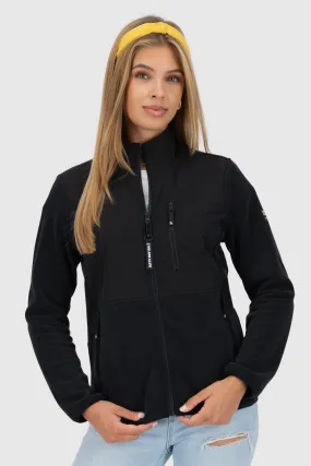 MaryelleAK F Fleece Sweat Jacket Schwarz