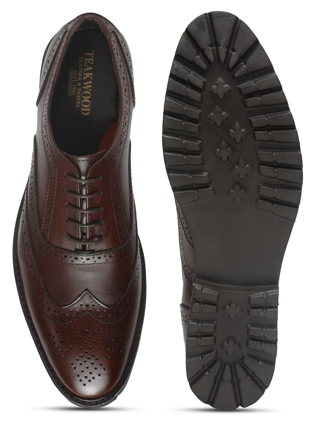 Men's Brown Leather Formal shoes