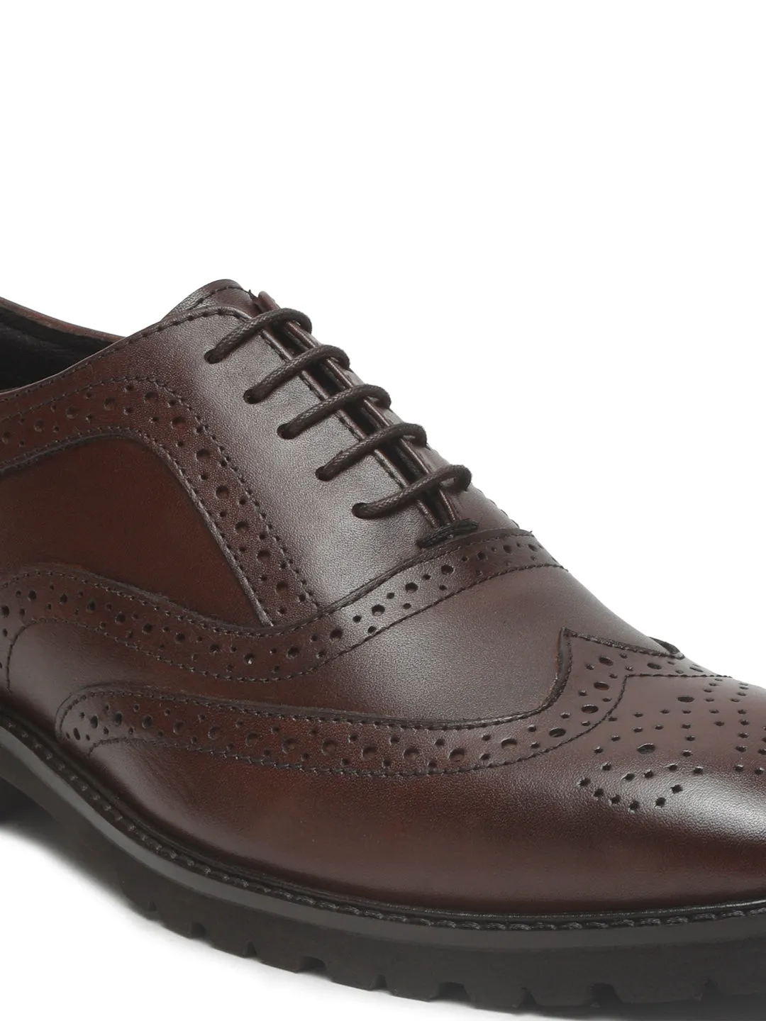 Men's Brown Leather Formal shoes