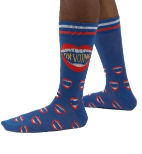 Men's Crew Socks - Vote Prints