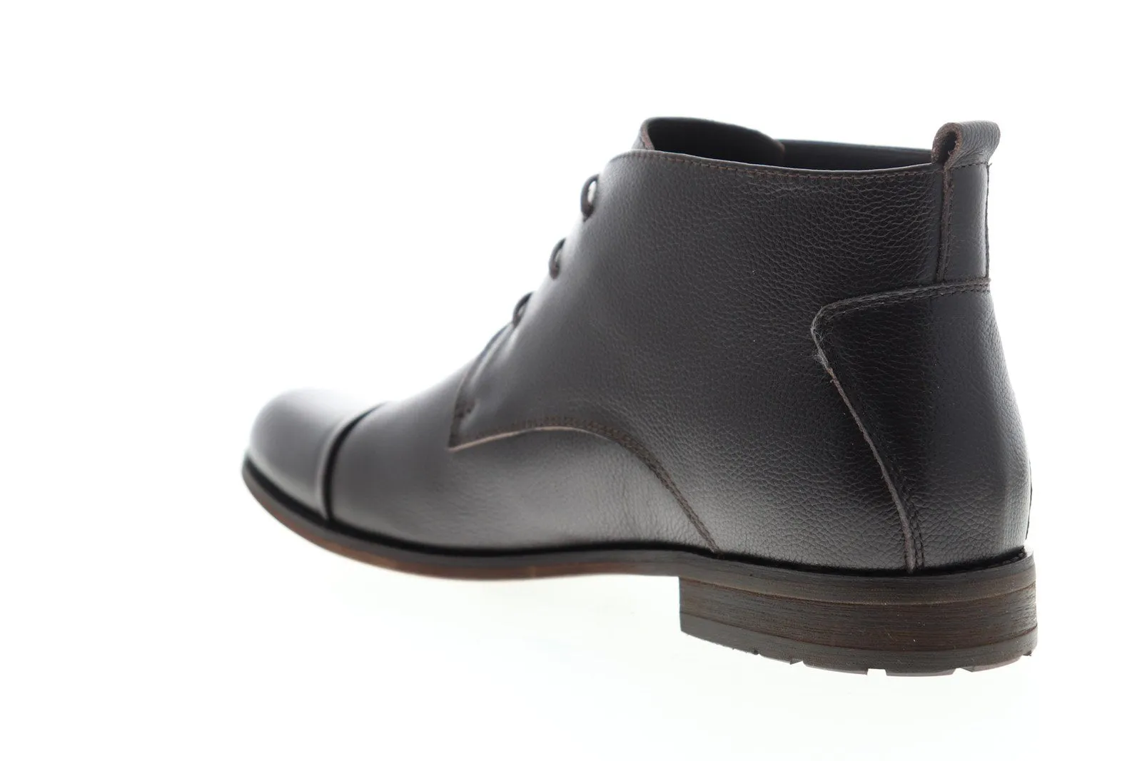 Men's High Top Brown Leather Chukka Boots by English Laundry Luton