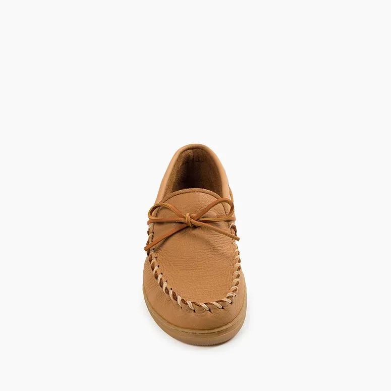  Men's Moosehide Classic Moccasin in Natural  