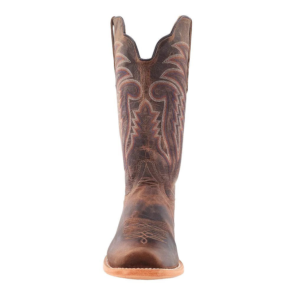 MEN'S R. WATSON RW8029 Crazy Tan WESTERN BOOTS