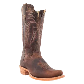 MEN'S R. WATSON RW8029 Crazy Tan WESTERN BOOTS