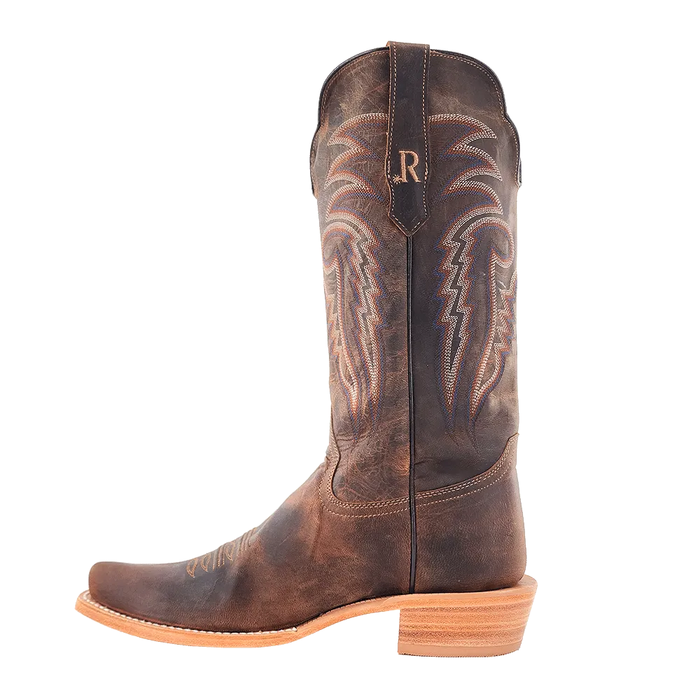 MEN'S R. WATSON RW8029 Crazy Tan WESTERN BOOTS