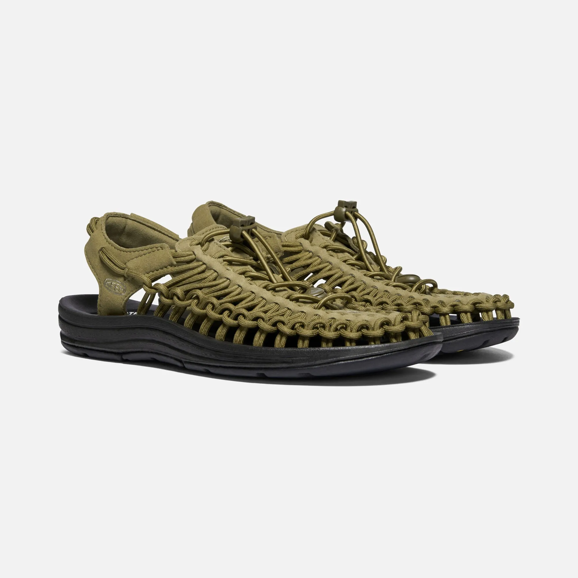 Men's Uneek Dark Olive Black