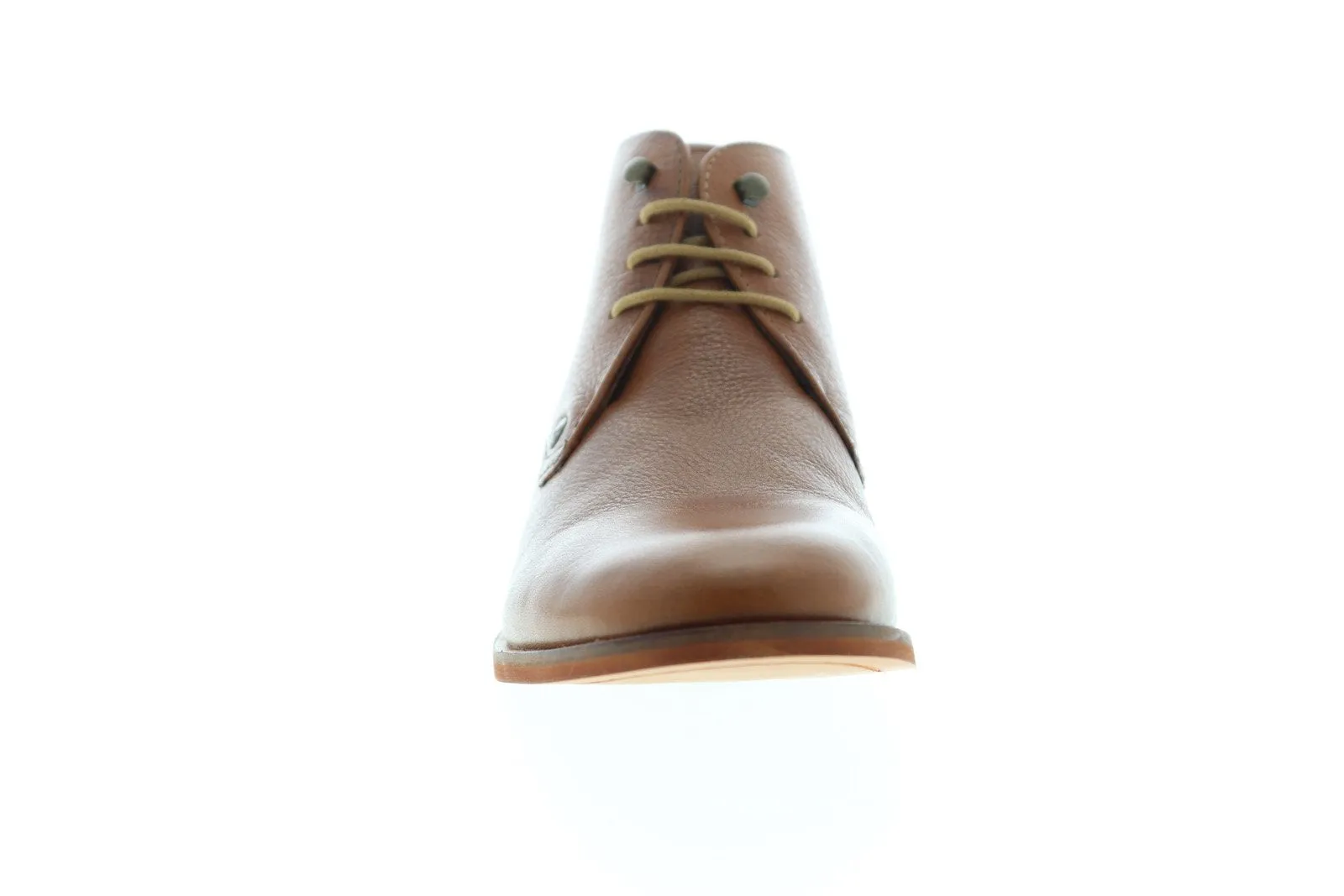 MFW024 Tan Brown Leather Lace up Chukka Boots for Men by Frank Wright Smith