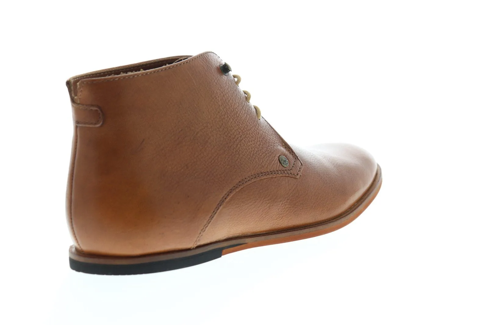 MFW024 Tan Brown Leather Lace up Chukka Boots for Men by Frank Wright Smith