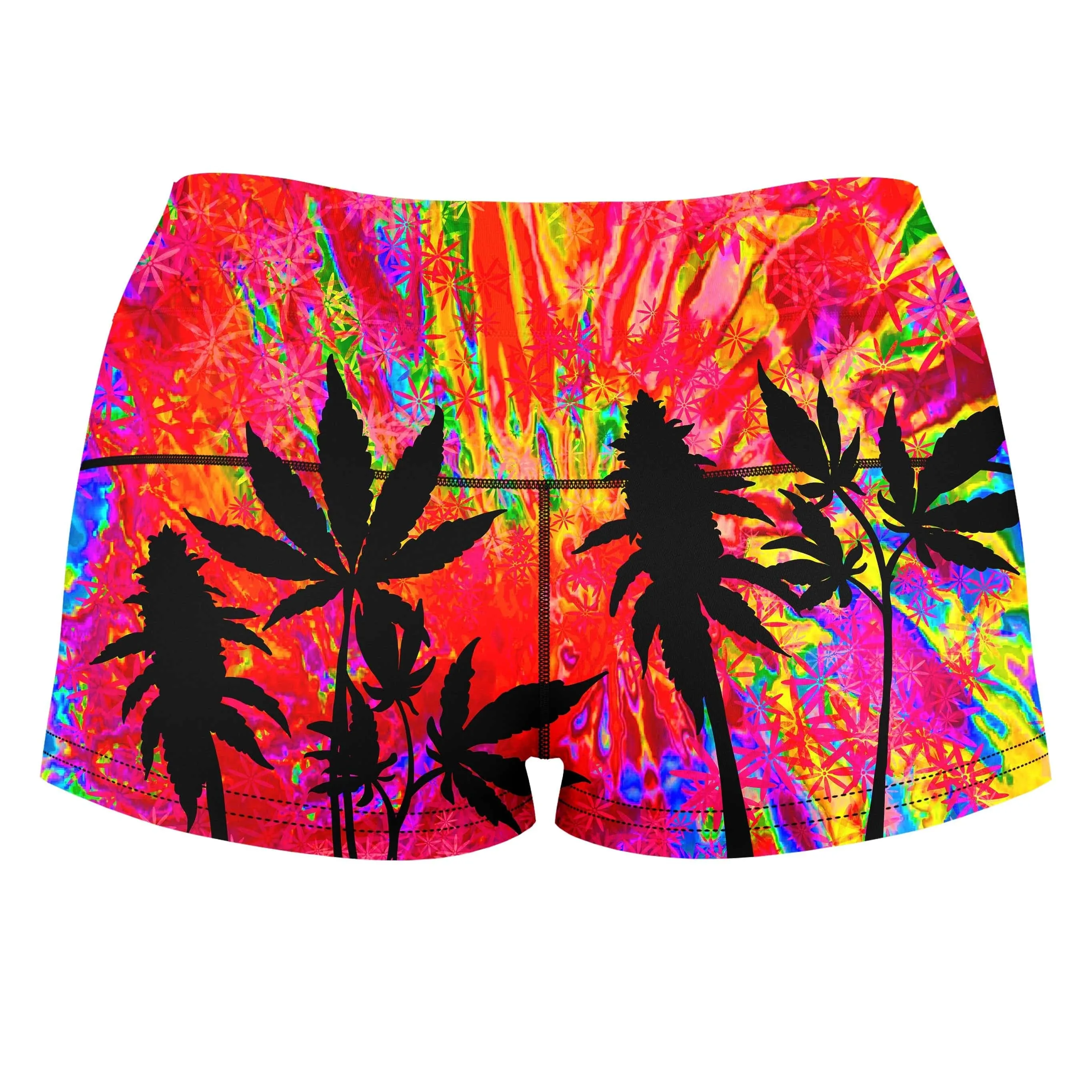 Miami Trees High-Waisted Women's Shorts