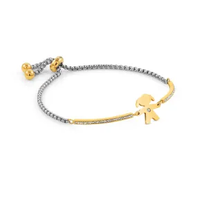 Milleluci bracelet, Golden PVD, Girl