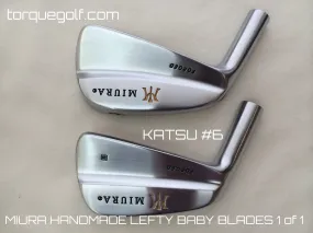 Miura Golf Katsuhiro Lefty Baby Blades 3-P with Special 52 and 56 - Buy Now